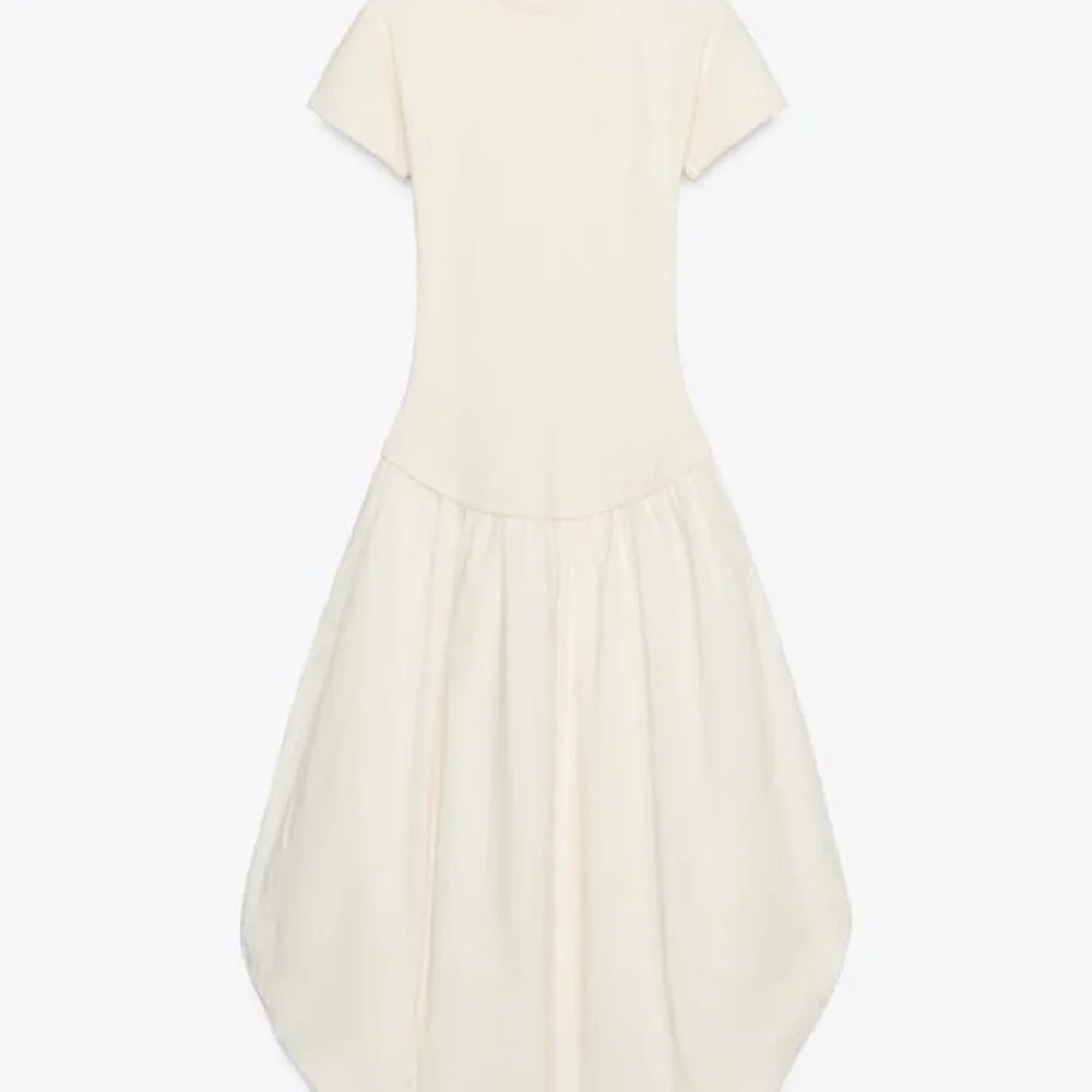 ZARA BALLOON COMBINATION DRESS - Picture 2 of 7